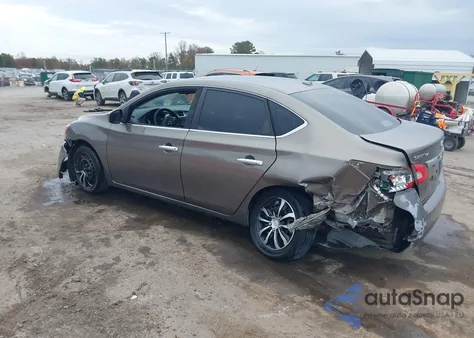 2015 Nissan Sentra Fe+ S/S/Sl/Sr/Sv z USA, uszkodzony, nr VIN 3N1AB7AP2FY246813